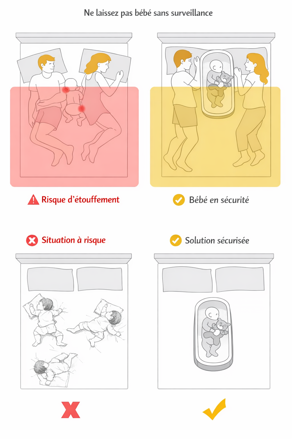 Berceau de transport bébé avec moustiquaire