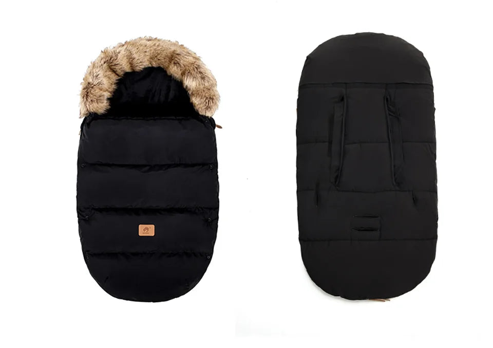 Chancelière poussette - Chaud couleurs neutre