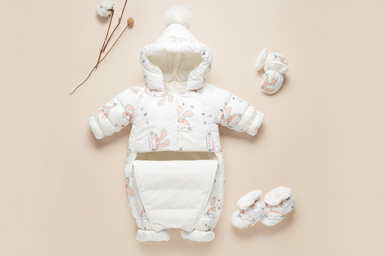 Combinaison pilote bébé - Lapin