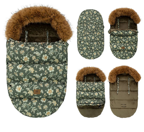 Chancelière poussette - Chaud Jardin de fleurs