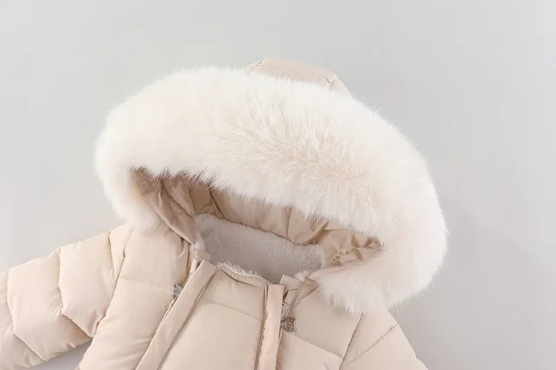 Combinaison pilote bébé - Moumoute et gant