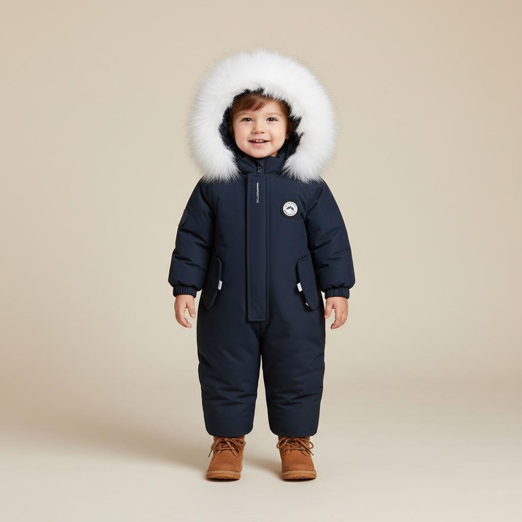 Combinaison pilote enfant - Capuche moumoute