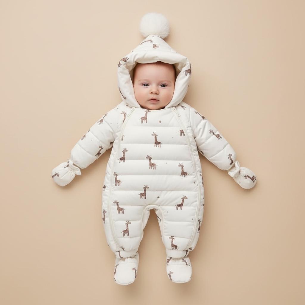 Combi pilote bébé - Girafe