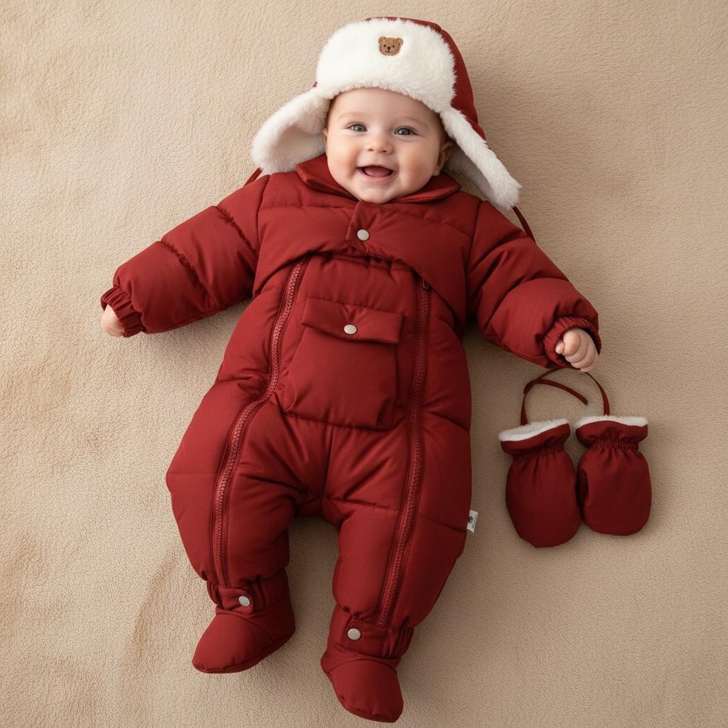 Combinaison pilote 4 pièces - Bébé au chaud