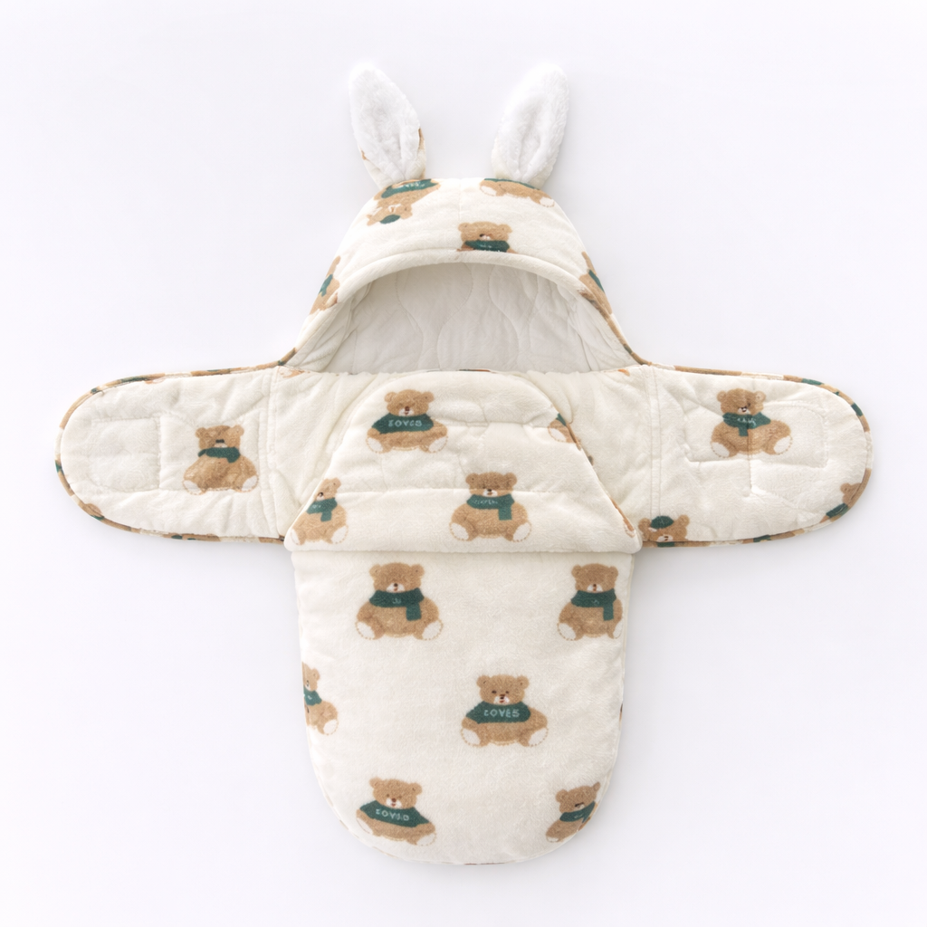 Nid d’ange bébé ourson - Scratch